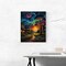 Starry Night Paint by Numbers Kit for Adults – 16"x20" Country Moon DIY Acrylic Canvas Painting, Beginner-Friendly Art Kit for Home Wall Decor & Gift